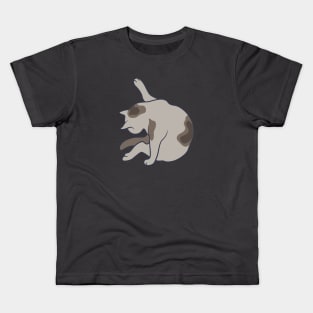 Keep it clean – this is all the cat mean (pose 1) Kids T-Shirt